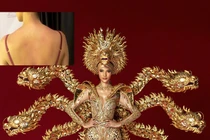 Quốc phục cho Hoàng Thùy thi Miss Universe 2019: Mặc đi thi, sao như đi đày?