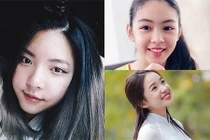 Dung nhan được ví như hoa hậu tương lai của con gái sao Việt