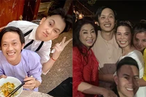 Hoài Linh đón sinh nhật giản dị bên con trai, đồng nghiệp