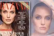 Phát sốt hình ảnh Angelina Jolie nude trên tạp chí ở tuổi 44