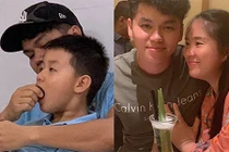 Sắp sinh, Lê Phương khoe chồng trẻ cưng con riêng