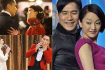 Ảnh tình tứ của Lương Triều Vỹ - Châu Tấn trước tin đồn vụng trộm