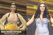 Bán kết Miss Grand International: Kiều Loan diện jumpsuit, đại diện Brazil “quên” nội y
