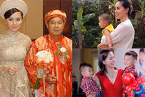 Loạt ảnh hiếm hoi của hai quý tử nhà Dương Trương Thiên Lý