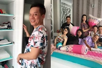 “Đột nhập” căn nhà 400m2 có thang máy của Minh Nhí - người có vài “rổ tiền” trong tủ