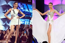 Hoàng Thùy bứt phá tại bán kết Hoa hậu Hoàn vũ Thế giới 2019