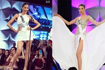 Hoàng Thùy bứt phá tại bán kết Hoa hậu Hoàn vũ Thế giới 2019