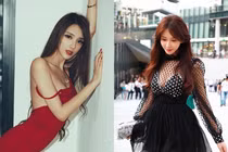 Đường cong gợi cảm của 2 siêu mẫu Đài Loan bị tố bán dâm 