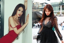 Đường cong gợi cảm của 2 siêu mẫu Đài Loan bị tố bán dâm 