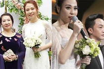 Mẹ chồng nhắn nhủ gì Đàm Thu Trang trong ngày cưới?