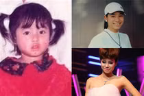 Ngỡ ngàng ảnh hồi nhỏ và chưa nổi tiếng của Phạm Hương