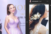 MC Hoàng Oanh đăng ảnh cưới bên chồng ngoại quốc, nói lời đặc biệt