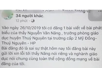 Bịa đặt phát biểu của Trưởng phòng GD&ĐT, thiếu phụ Hải Phòng lĩnh án phạt