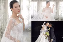 Điều đặc biệt về 3 chiếc váy cưới của Đàm Thu Trang 