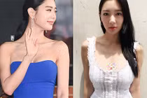 Nhan sắc mỹ nhân Hàn nghiện o ép vòng một đến nghẹt thở