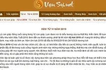 Hướng dẫn xem tử vi năm 2019 trên mạng cho tuổi Thìn