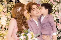 Chồng Thu Thủy cưng con riêng của vợ thế nào trước ồn ào?