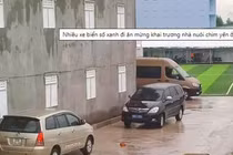 Xe biển xanh đến khai trương nhà yến của Chủ nhiệm UBKT Kiên Giang gây nóng dư luận