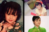 Soi hình ảnh hồi nhỏ và chưa nổi tiếng của “My Sói” Thu Quỳnh