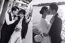 Đông Nhi liên tục khóa môi Ông Cao Thắng trong bộ ảnh cưới ở Sydney