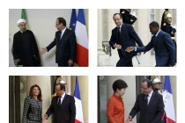 Những màn bắt tay “vô duyên” của TT Pháp năm 2013