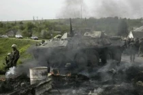 Quân đội Ukraine nã súng cối dữ dội vào Slavyansk