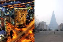 Ban đêm, Hàn Quốc sáng rực, Triều Tiên "mất điện"