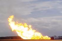 Đường ống dẫn khí đốt của Nga nổ tung trên đất Ukraine