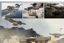 Mỹ chế tạo UAV biến hình như phim Hollywood