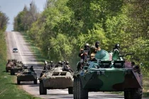 Diễn biến qua ảnh chiến dịch tái chiếm Slavyansk của Quân đội Ukraine