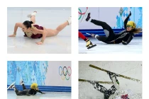 Cú ngã đau đớn ở Olympic Sochi
