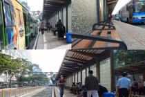 Choáng ngợp trạm xe bus "5 sao" tại trung tâm TP HCM