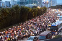 “Giải cứu” ùn tắc kinh hoàng ở hầm vượt sông hiện đại nhất ĐNA