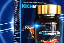 Quảng cáo Kichmen1H “nổ” quá đà bị Cục ATTP “tuýt còi” 