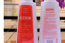 Sữa rửa chuyên dụng Acerin bị thu hồi vì lý do không ngờ