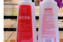 Sữa rửa chuyên dụng Acerin bị thu hồi vì lý do không ngờ