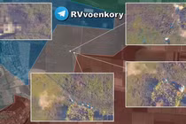  Cả đoàn xe thiết giáp của Ukraine bị tấn công ở Urozhayne