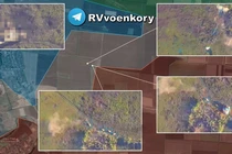  Cả đoàn xe thiết giáp của Ukraine bị tấn công ở Urozhayne