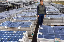 Pháp tái chế được tới 95% kính từ pin mặt trời đã qua sử dụng