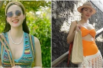 Bầu 6 tháng, Minh Hằng chia sẻ hình ảnh đi nghỉ dưỡng sang chảnh