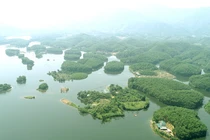 Ngỡ ngàng vẻ đẹp đầm Vân Hội: “Vịnh Hạ Long thu nhỏ” miền trung du