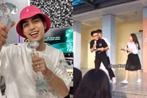 Màn biểu diễn thời cấp 3 của MONO khiến khán giả thích thú