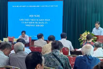 Hội nghị giới thiệu nhân sự kiện toàn UBKT Đảng ủy nhiệm kỳ 2020-2025