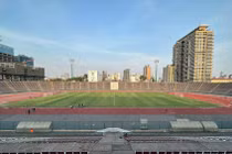 Toàn cảnh sân Olympic chạy đua với thời gian SEA Games 32