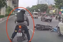 Truy tìm người đi xe máy gây tai nạn với phụ nữ rồi bỏ chạy