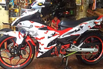 Yamaha Exciter 150 phong cách camo “hàng độc” tại VN