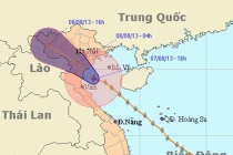 Các tỉnh Trung Bộ mưa to và dông do bão số 6
