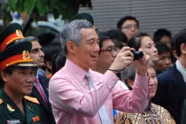 Chiều thu Hà Nội của Thủ tướng Singapore Lý Hiển Long