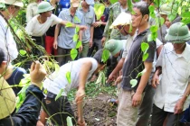 Cận cảnh người dân “khai quật”... thuốc trừ sâu