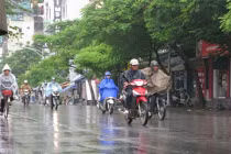 Áp thấp suy yếu, Thanh Hóa - Thừa Thiên Huế mưa to